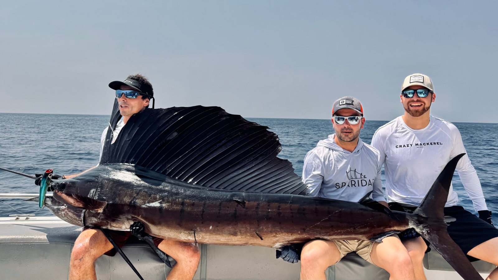 Sailfish record on popping gear Volcano Island Andaman Sea February 2025 Sparidae expedition