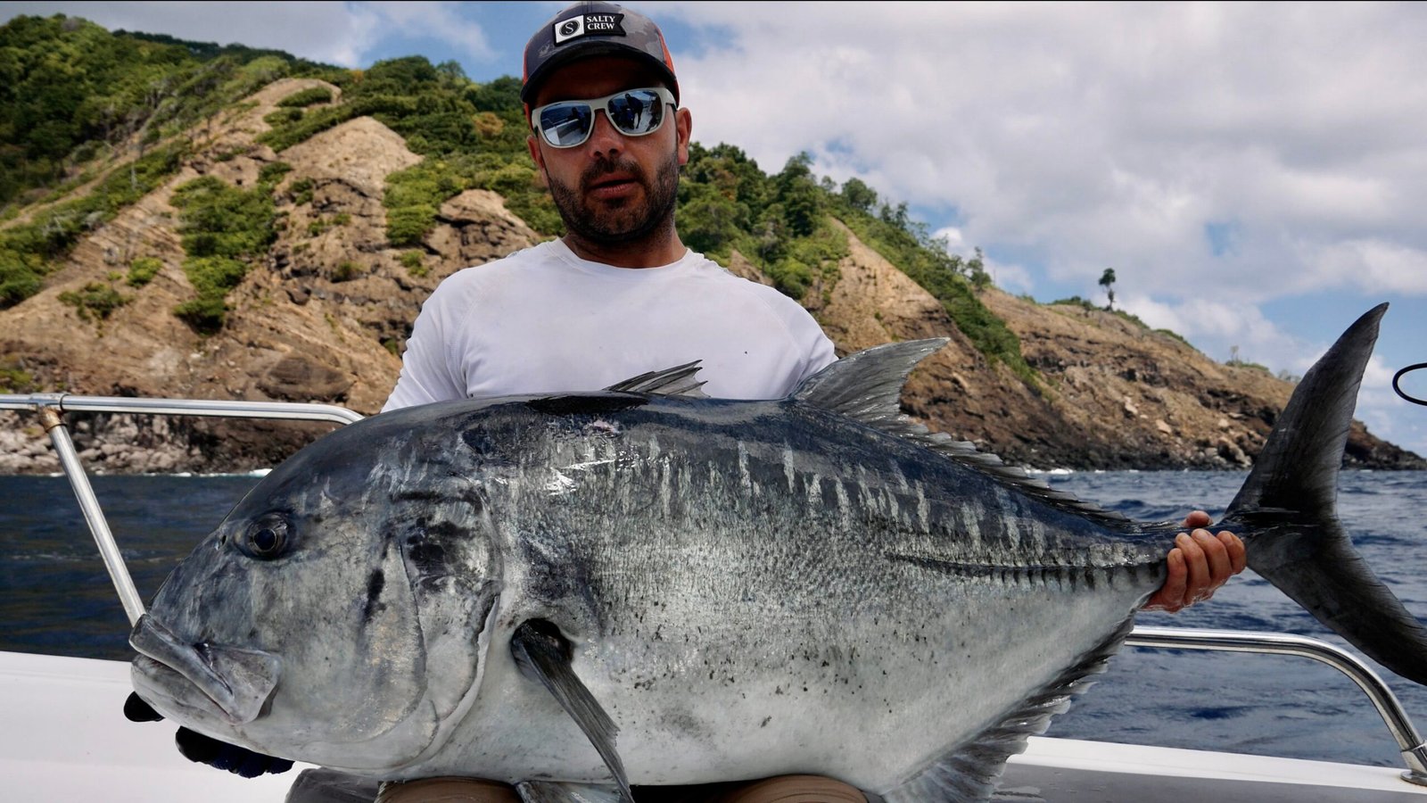 Sparidae team Volcano Island fishing expedition Andaman Sea February 2025