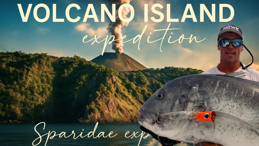 Volcano island fishing expedition