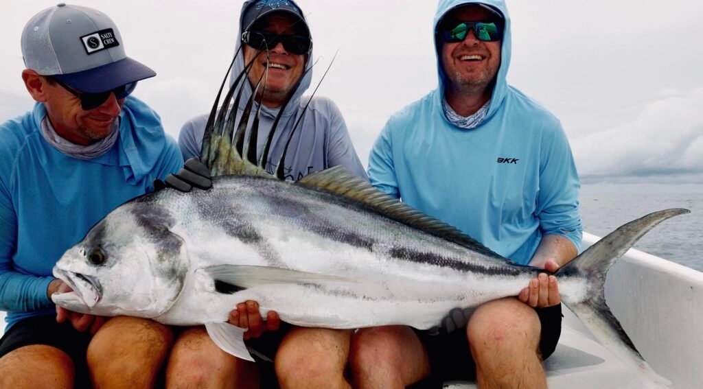 XL roosterfish popping Panama Tuna Coast November 2025 Sparidae Oli