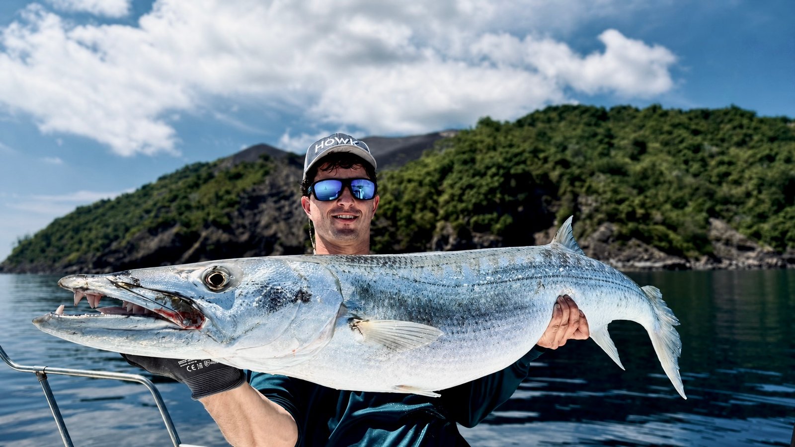 Angler large catch boat Volcano Island Andaman April 2026 Sparidae expedition