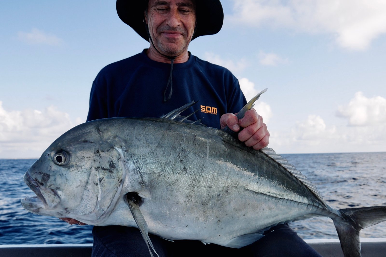 GT Giant Trevally Antoine Lamu Island Kenya jigging November 2025 Sparidae Group II