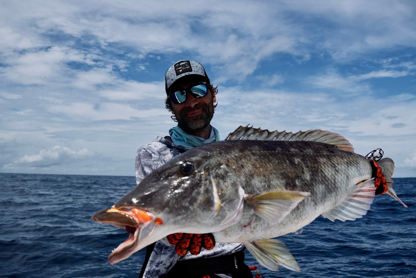 GT Giant Trevally Lamu Island Kenya popping March 2026 Sparidae Group II
