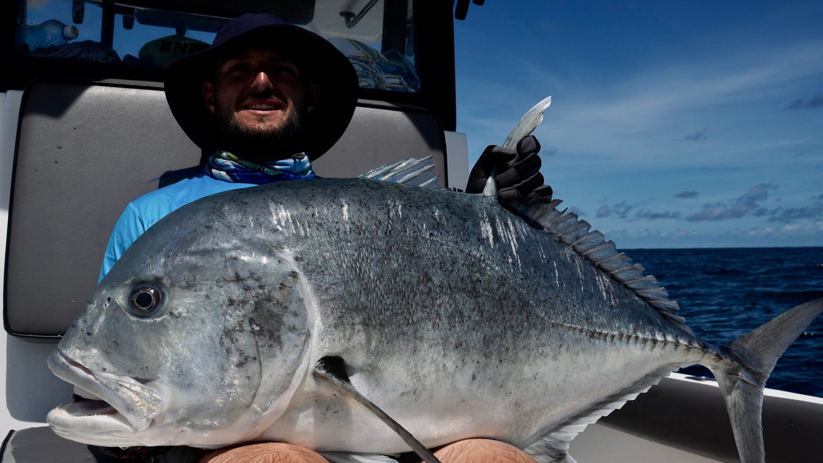 Kenya slow jigging deep species Lamu Island offshore March 2026 Sparidae