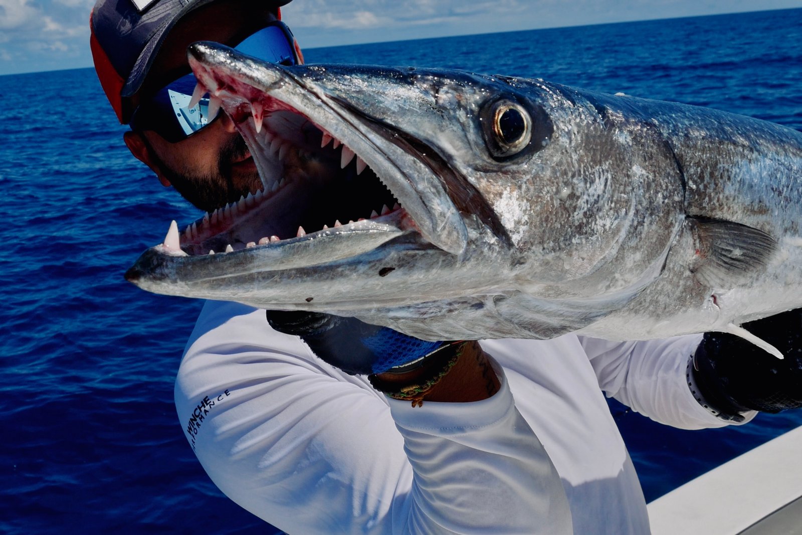 Barracuda catch Lamu Island Kenya offshore fishing November 2025 Viti Sparidae